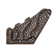 A canoe prow beautifully carved in a style associated with North Auckland