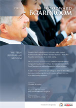 Woodward Boardroom venue hire download