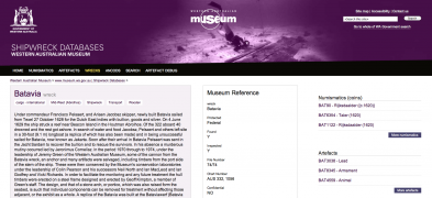 Shipwreck Database
