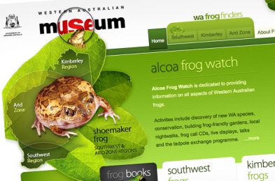 Alcoa Frog Watch Developed by the WA Museum