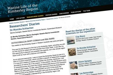 Marine Life of the Kimberley Region Developed by the WA Museum