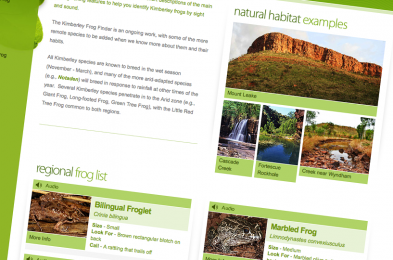 Alcoa Frog Watch Developed by the WA Museum