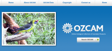 OZCAM database website